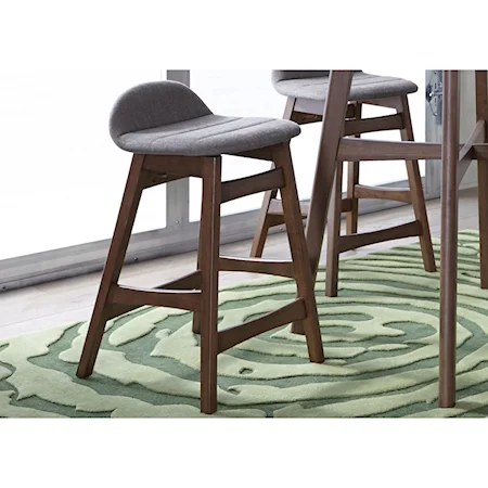 Barstool with Upholstered Seating